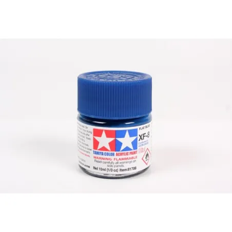 TAMIYA Acrylic Mini Xf-8 Flat Blue