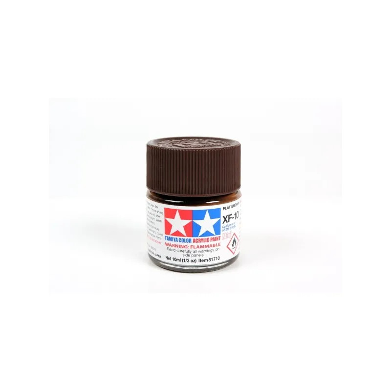 TAMIYA Acrylic Mini Xf-10 Flat Brown