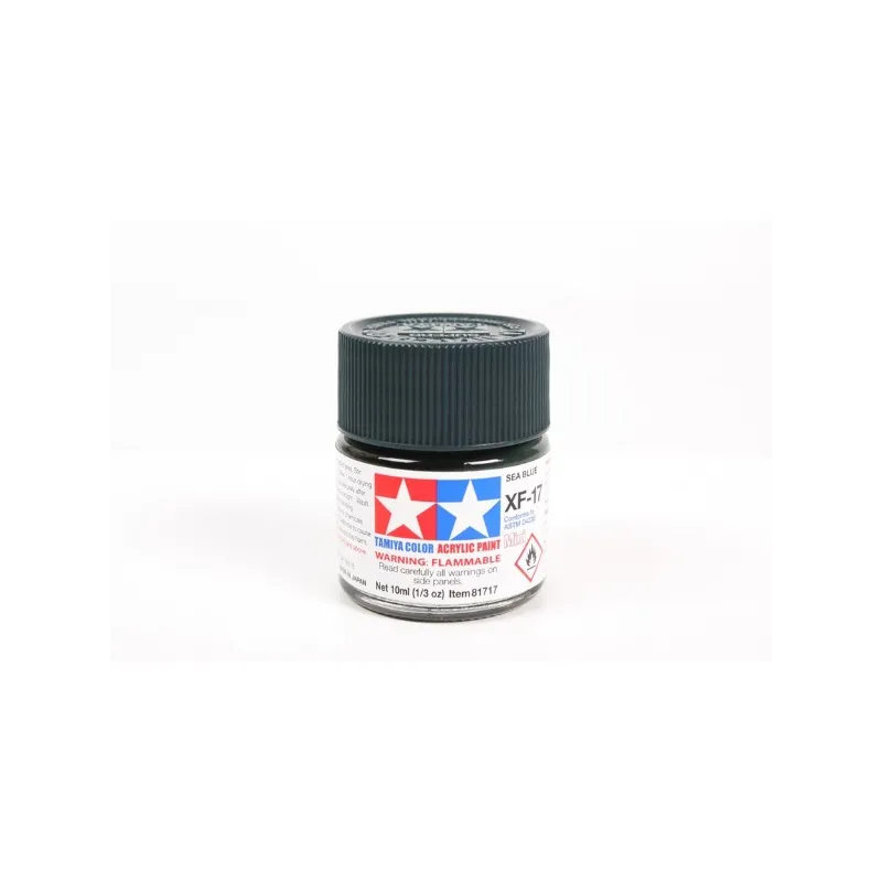 TAMIYA Acrylic Mini Xf-17 Sea Blue