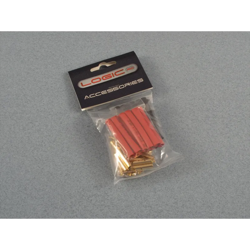 FUSION 4.0mm Gold Connector Set 10prs O-FS-GC04/10