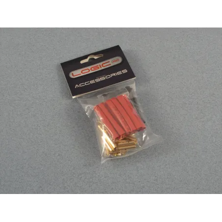 FUSION 4.0mm Gold Connector Set 10prs O-FS-GC04/10