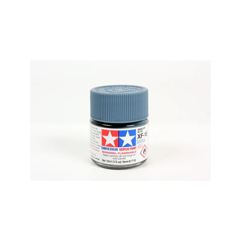 TAMIYA Acrylic Mini Xf-18 Medium Blue