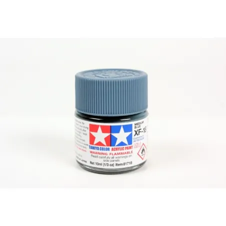 TAMIYA Acrylic Mini Xf-18 Medium Blue