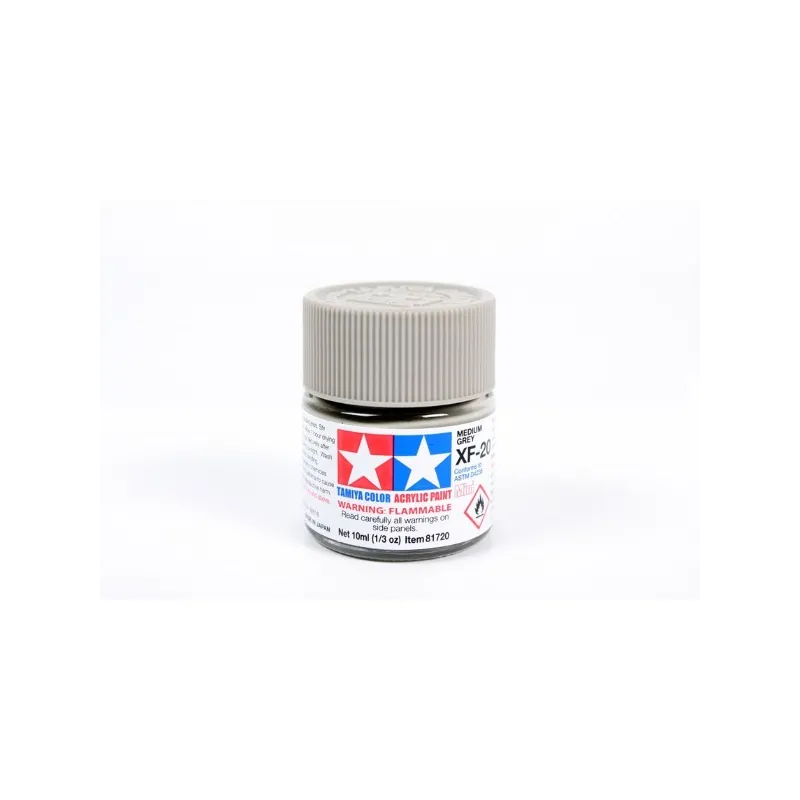 TAMIYA Acrylic Mini Xf-20 Medium Grey