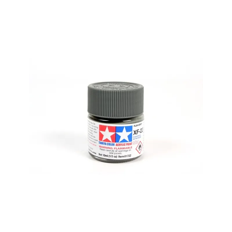 TAMIYA Acrylic Mini Xf-22 Rlm Grey