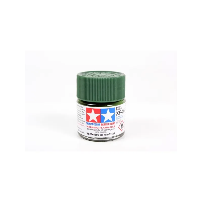 TAMIYA Acrylic Mini Xf-26 Deep Green