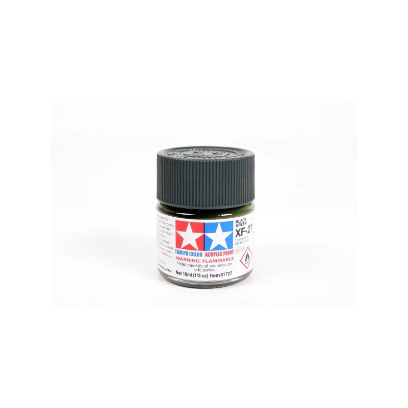 TAMIYA Acrylic Mini Xf-27 Black Green