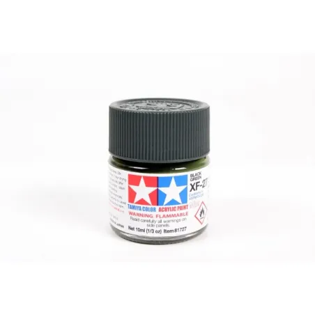TAMIYA Acrylic Mini Xf-27 Black Green