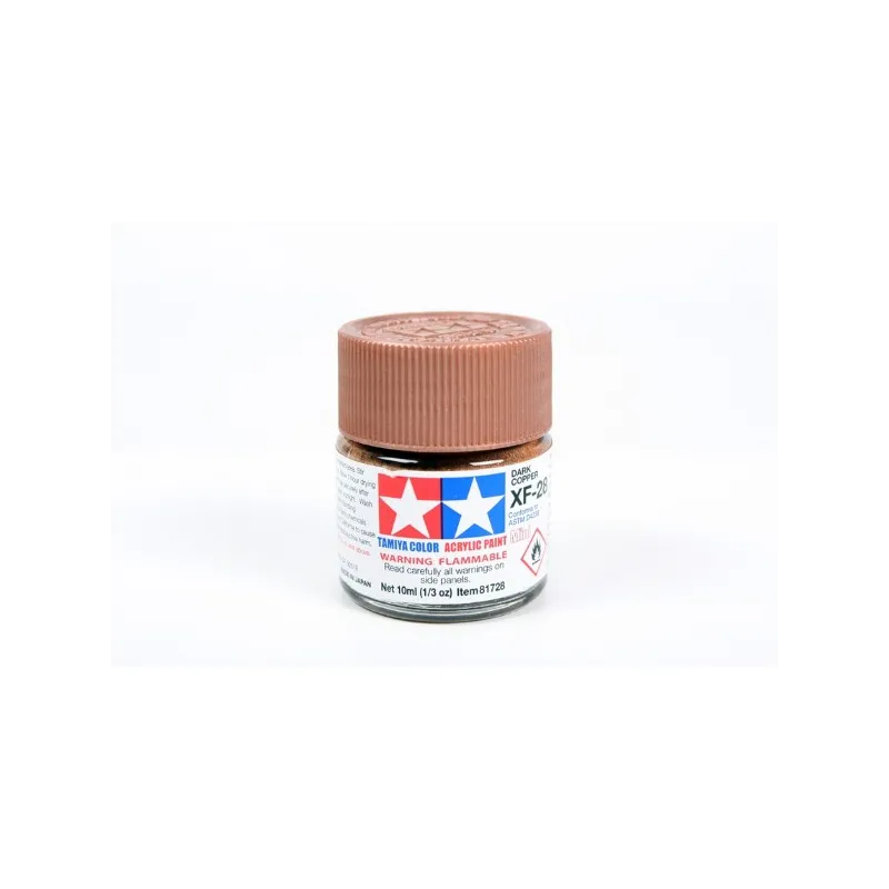 TAMIYA Acrylic Mini Xf-28 Dark Copper