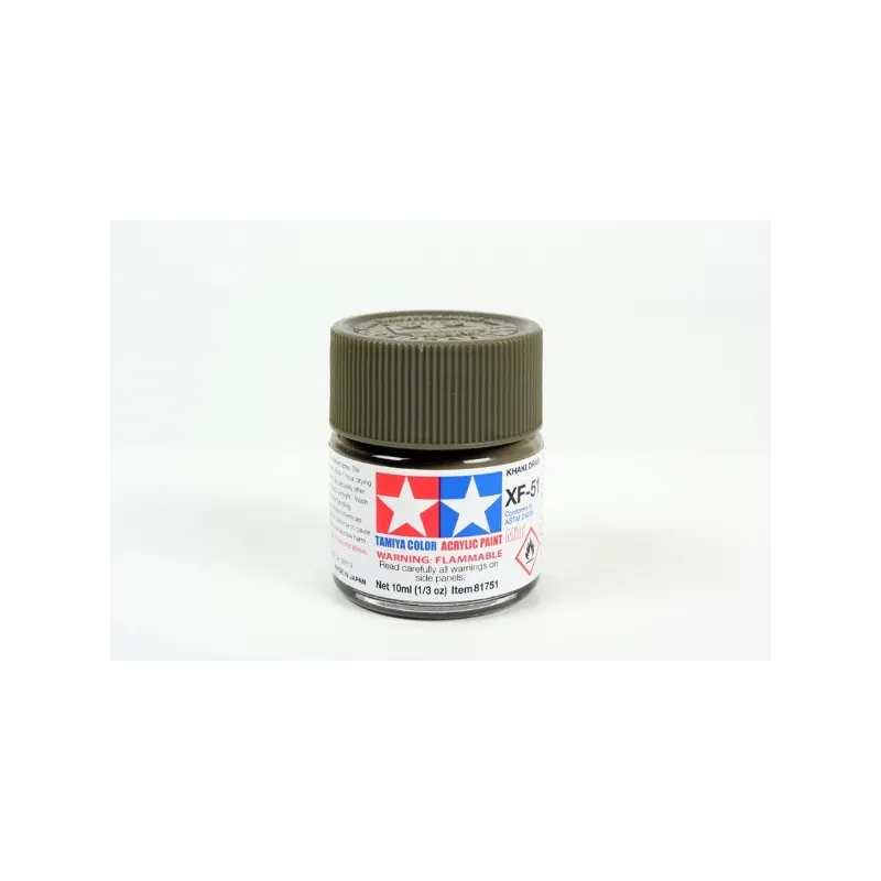 TAMIYA Acrylic Mini Xf-51 Khaki Drab