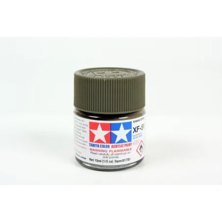 TAMIYA Acrylic Mini Xf-51 Khaki Drab