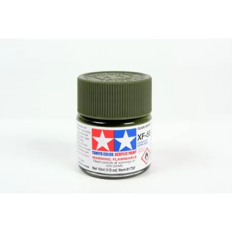 TAMIYA Acrylic Mini Xf-58 Olive Green