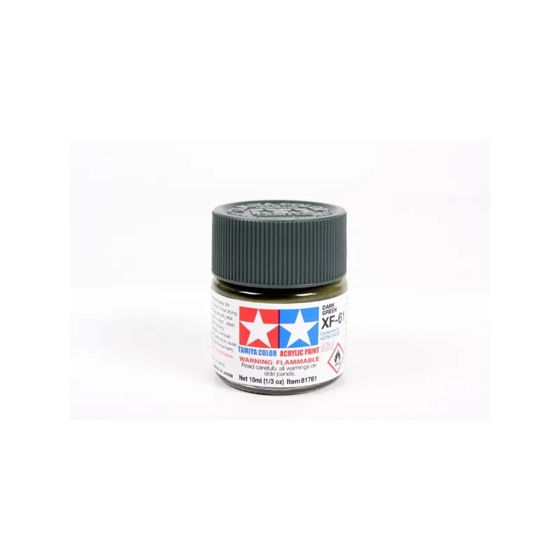 TAMIYA Acrylic Mini Xf-61 Dark Green