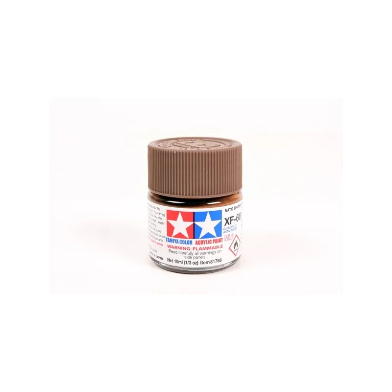 TAMIYA Acrylic Mini Xf-68 Nato Brown