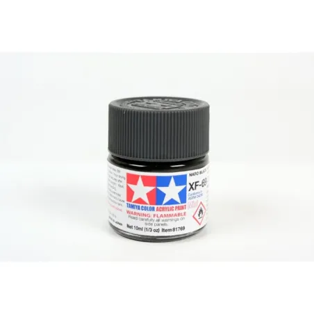 TAMIYA Acrylic Mini Xf-69 Nato Black