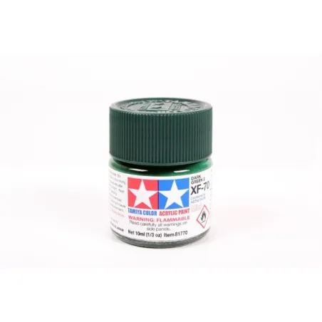 TAMIYA Acrylic Mini Xf-70 Dark Green 2