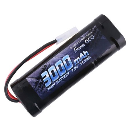 NiMH 7.2V 3000mAh with Tamiya