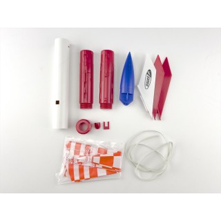 Build N Blast Workshop Rocket (25 pk - Brown Box (English on