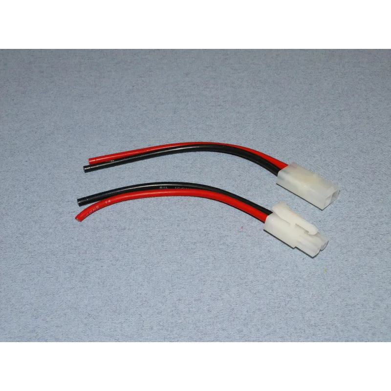 FUSION Tamiya Connector Set w/14AWG Sil.Le O-FS-TAM/LD