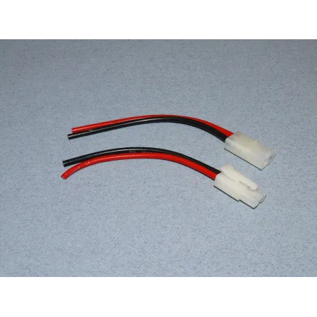 FUSION Tamiya Connector Set w/14AWG Sil.Le O-FS-TAM/LD