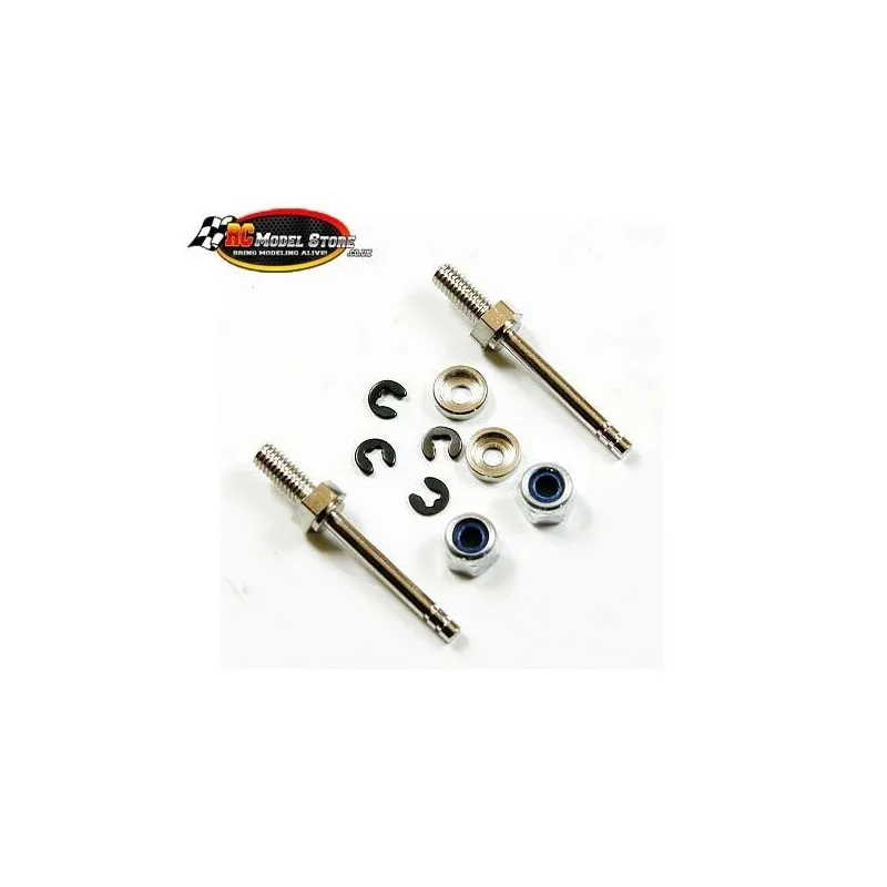 D3 x M2 x L27 mm Wheel Shaft for Electric Airplane (2pcs)