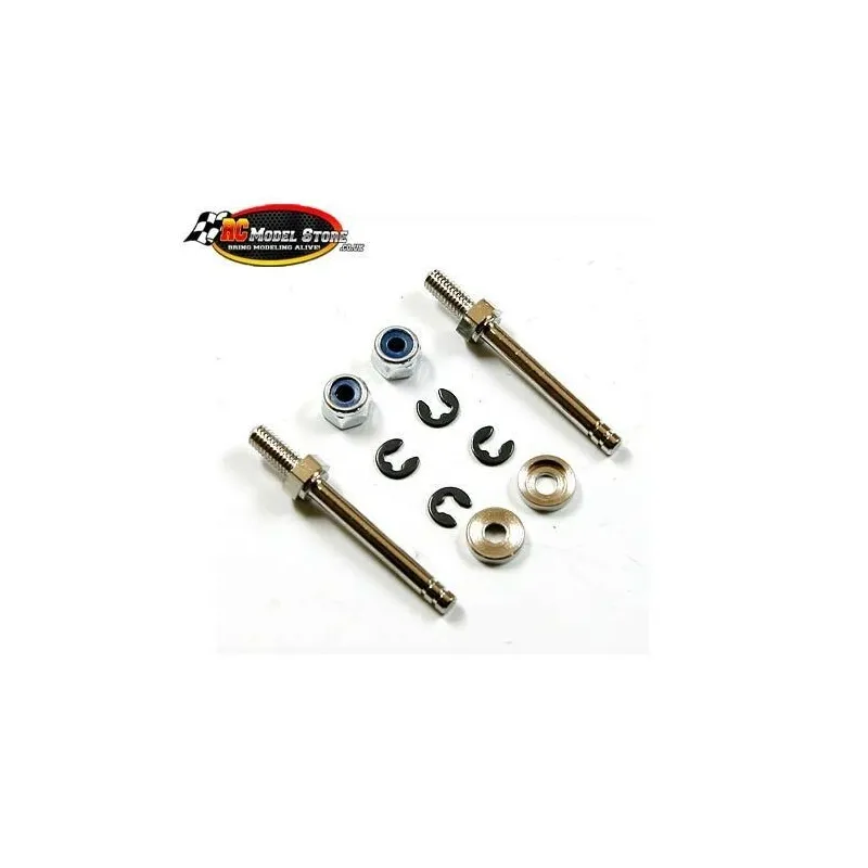 D3 x M2.5 x L30 mm Wheel Shaft for Electric Airplane (2pcs)