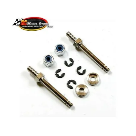 D3 x M2.5 x L30 mm Wheel Shaft for Electric Airplane (2pcs)