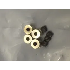 D2.1mm x H5.5 Wheel collets 4 pack 