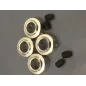 D5mm x H5.5 Wheel collects 4 pack 