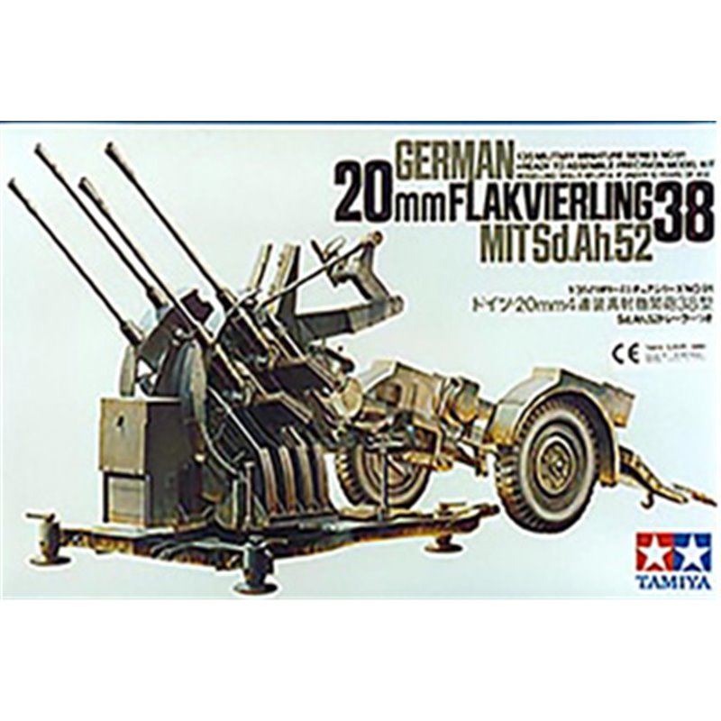 TAMIYA German 2cm Flakvierling 38