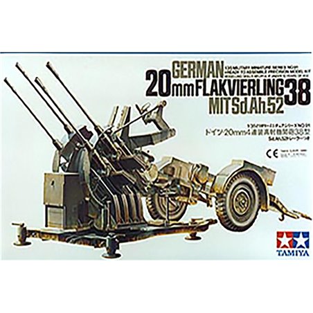 TAMIYA German 2cm Flakvierling 38