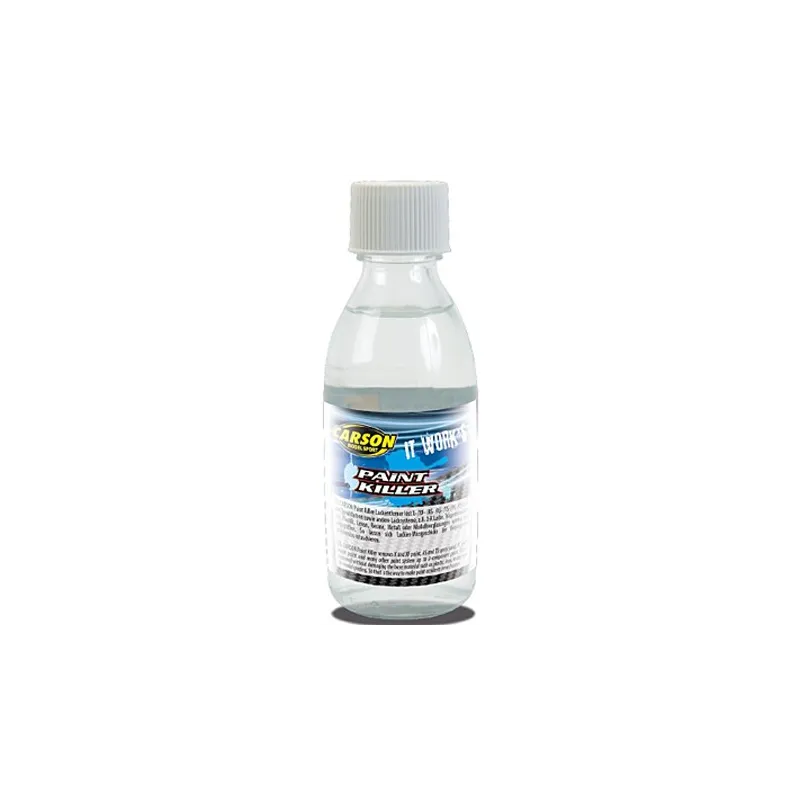 CARSON PAINT REMOVER 100ML BOTTLE for X/XF/TS/AS/PC CARSON PAINT REMOVER 100ML BOTTLE for X/XF/TS/AS/PC