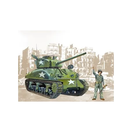 ITALERI M4 A1 SHERMAN