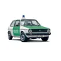 ITALERI VW Golf Polizei