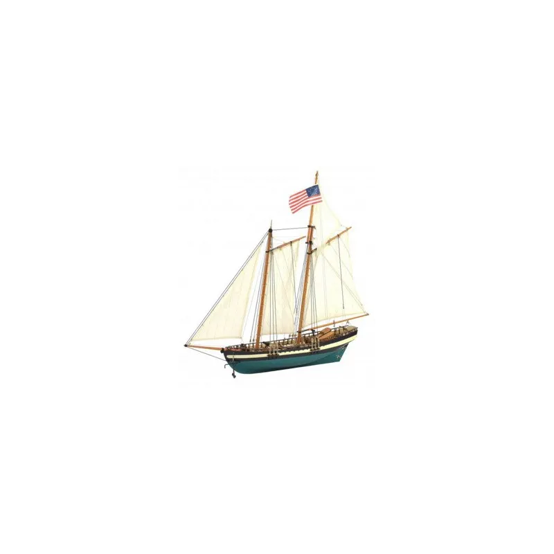 ARTESANIA 1/40 VIRGINIA AMERICAN SCHOONER 2022 with stand ARTESANIA 1/40 VIRGINIA AMERICAN SCHOONER 2022 with stand