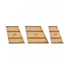 ARTESANIA Micro Easy Ratlines Templates 5 mm