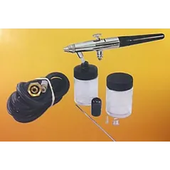 BADGER Siphon Feed Crescendo Airbrush Fine, Med & Large Heads