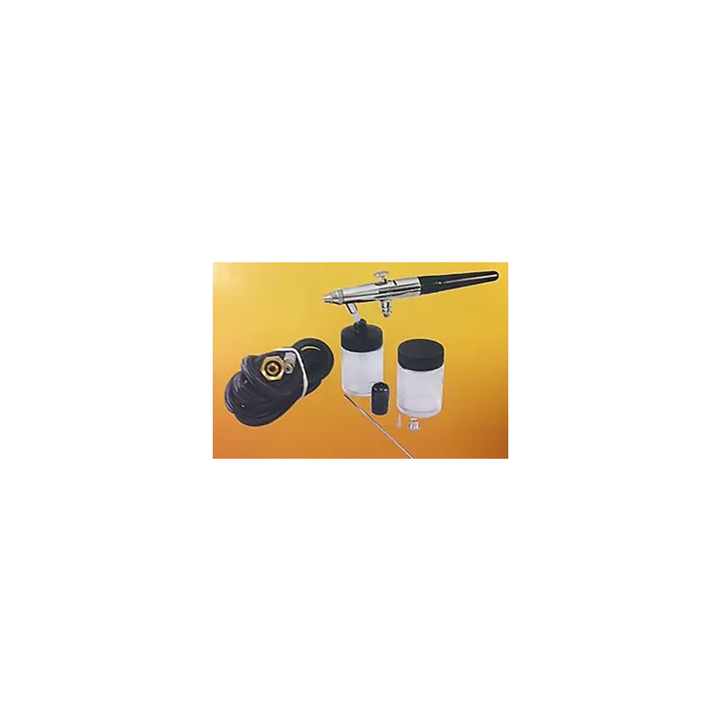 BADGER Siphon Feed Crescendo Airbrush Fine, Med & Large Heads