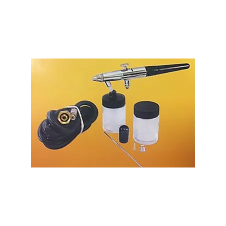 BADGER Siphon Feed Crescendo Airbrush Fine, Med & Large Heads