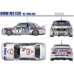 BEEMAX BMW M3 fina & Jagermeister (2in1) : 1992 DTM 24H Nurburgring