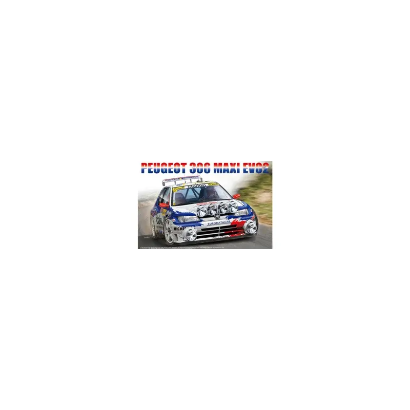 BEEMAX Peugeot 306 MAXI Evo2 1999 MonteCarlo Rally