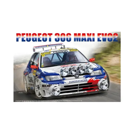 BEEMAX Peugeot 306 MAXI Evo2 1999 MonteCarlo Rally