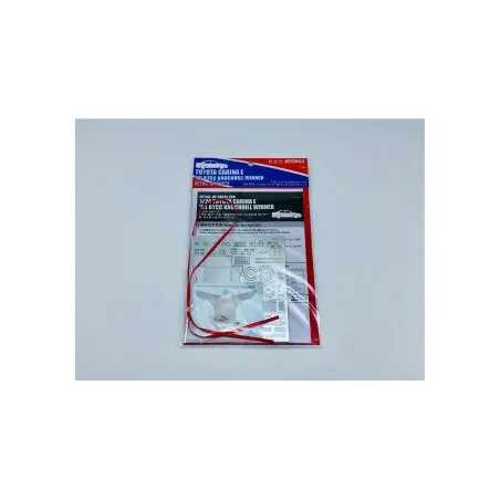 BEEMAX Etching detial parts: Toyota Carina ST191 BTCC Omega 