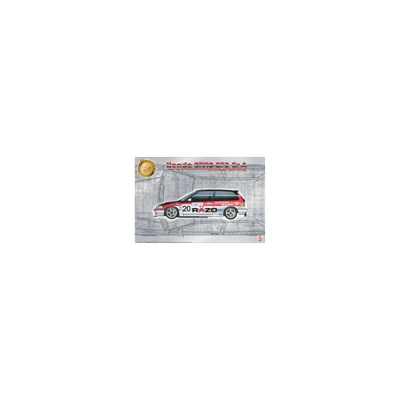 BEEMAX Honda Civic EF3 Gr.A 1989 Macau Guia Race 20 Razo 
