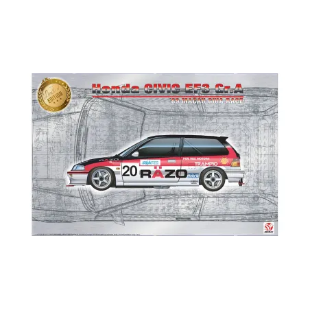 BEEMAX Honda Civic EF3 Gr.A 1989 Macau Guia Race 20 Razo 