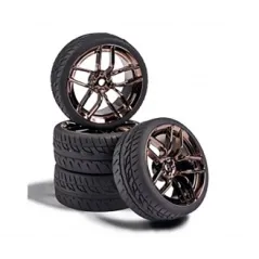 CARSON 1:10 Wheel Set 10 sp. Design (4) smoke