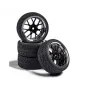 CARSON 1:10 Wheel Set Y-Design2 (4) bl./chrome