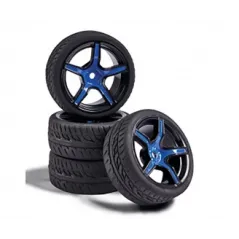 CARSON 1:10 Wheel Set 5 sp. Design (4) blue/bl