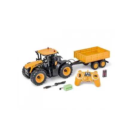 CARSON 1:16 RC Tractor JCB with Trailer 2.4G RTR