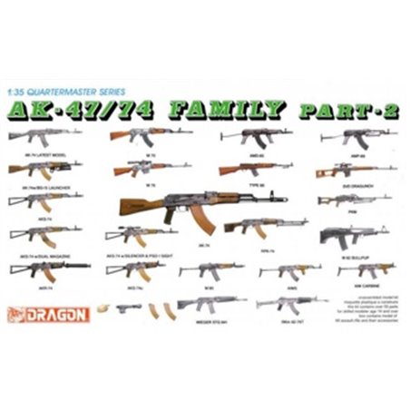 DRAGON 1/35 AK-47/74 Family Part 2